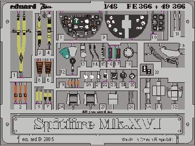 Spitfire  Mk. IXc/ XVIe 1/48 - Airfix - image 2