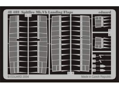 Spitfire Mk. Vb landing flaps 1/48 - Tamiya - image 1