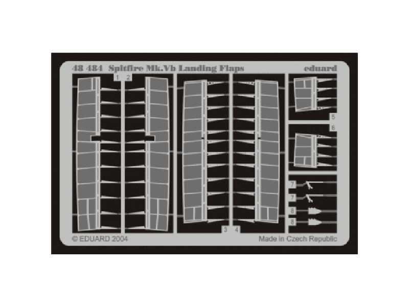 Spitfire Mk. Vb landing flaps 1/48 - Hasegawa - image 1