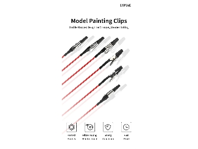 Mpc-20 Model Painting Clip (20pcs) - image 2