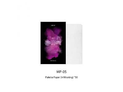 Mp-05 Palette Color Mixing Paper (Infiltrating) (50pcs) - image 1