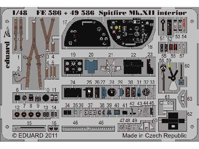 Spitfire Mk. XII S. A. 1/48 - Airfix - image 2