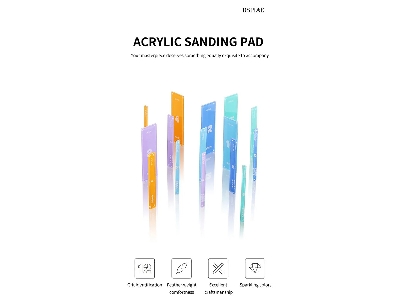 Pt-sp04 Acrylic Sanding Pad Set #400 (3pcs) - image 2