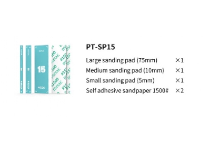 Pt-sp15 Acrylic Sanding Pad Set #1500 (3pcs) - image 7