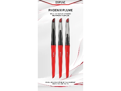Pt-tb Phoenix Plume Interchangeable Broad Painting Brush Handle - image 2
