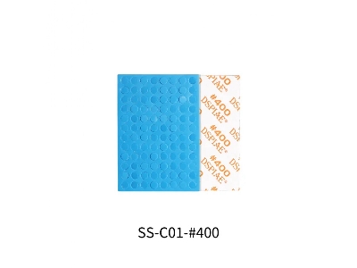 Ss-c01-400 Self Adhesive Sponge Sanding Disc 5mm #400 (96pcs) - image 1