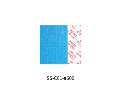 Ss-c01-600 Self Adhesive Sponge Sanding Disc 5mm #600 (96pcs) - image 1