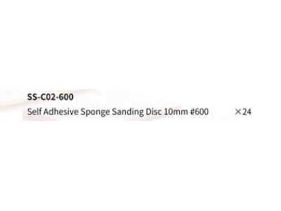 Ss-c02-600 Self Adhesive Sponge Sanding Disc 10mm #600 (24pcs) - image 9