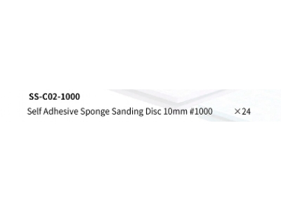 Ss-c02-1000 Self Adhesive Sponge Sanding Disc 10mm #1000 (24pcs) - image 9