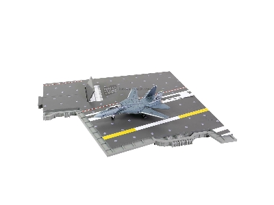 Cvn-65 Deck, Section #d Deck + F-14a Vf-32 "the Swordsmen" - image 1