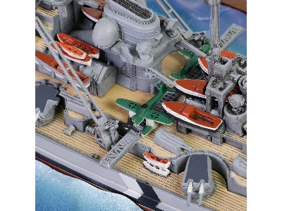 German Bismarck-class Battleship, Bismarck (Waterline Ship Series) - image 7