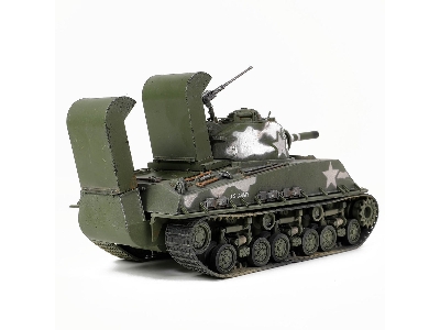 U.S. Medium Tank Sherman M4e8 (105) Hvss With Deep Wading Gear (Engine Plus Series) - image 5