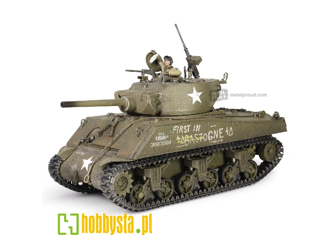 U.S. Medium Tank Sherman M4a3e2 (75) Jumbo 'cobra King' (Engine Plus Series) - image 1