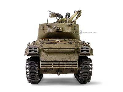 U.S. Medium Tank Sherman M4a3e2 (75) Jumbo 'cobra King' (Engine Plus Series) - image 5