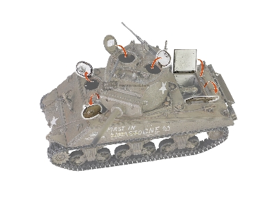 U.S. Medium Tank Sherman M4a3e2 (75) Jumbo 'cobra King' (Engine Plus Series) - image 14