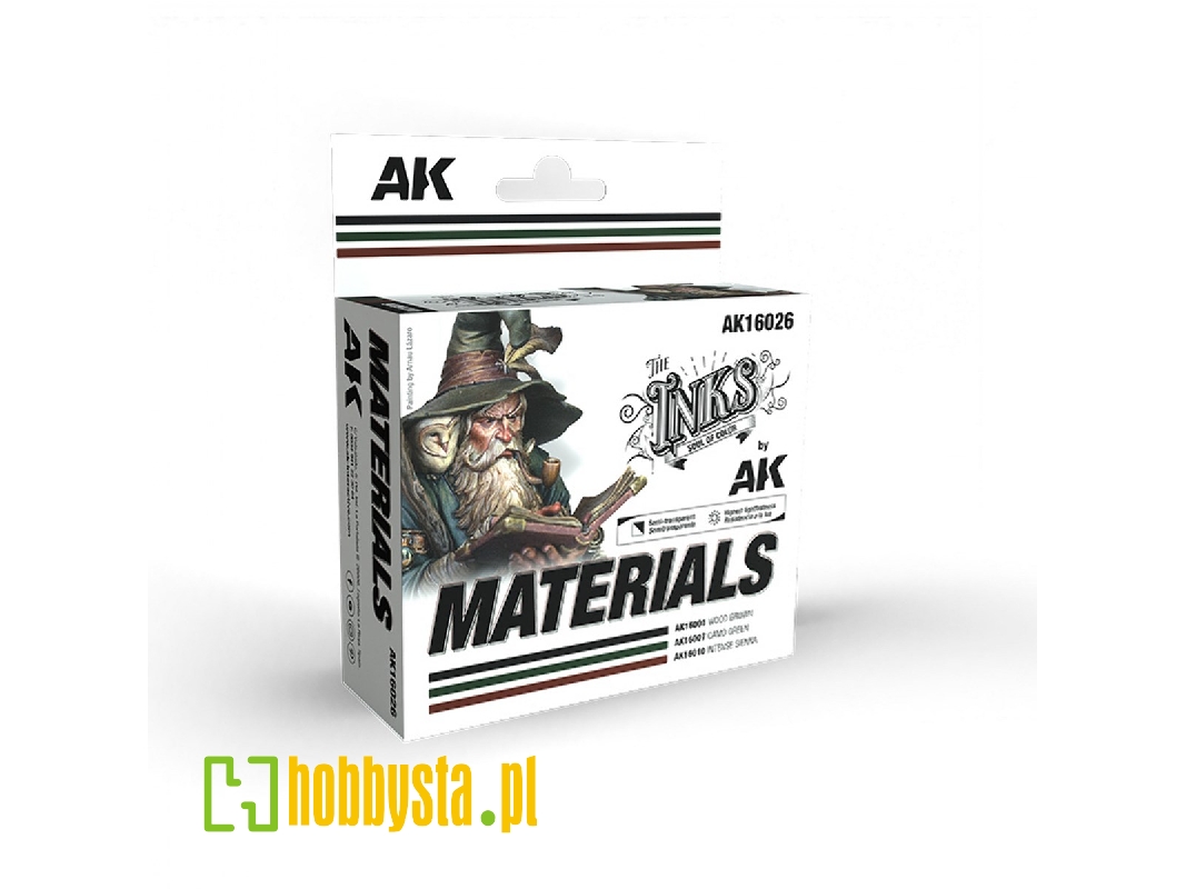 Ak 16026 The Inks Set - Materials Acrylic - image 1