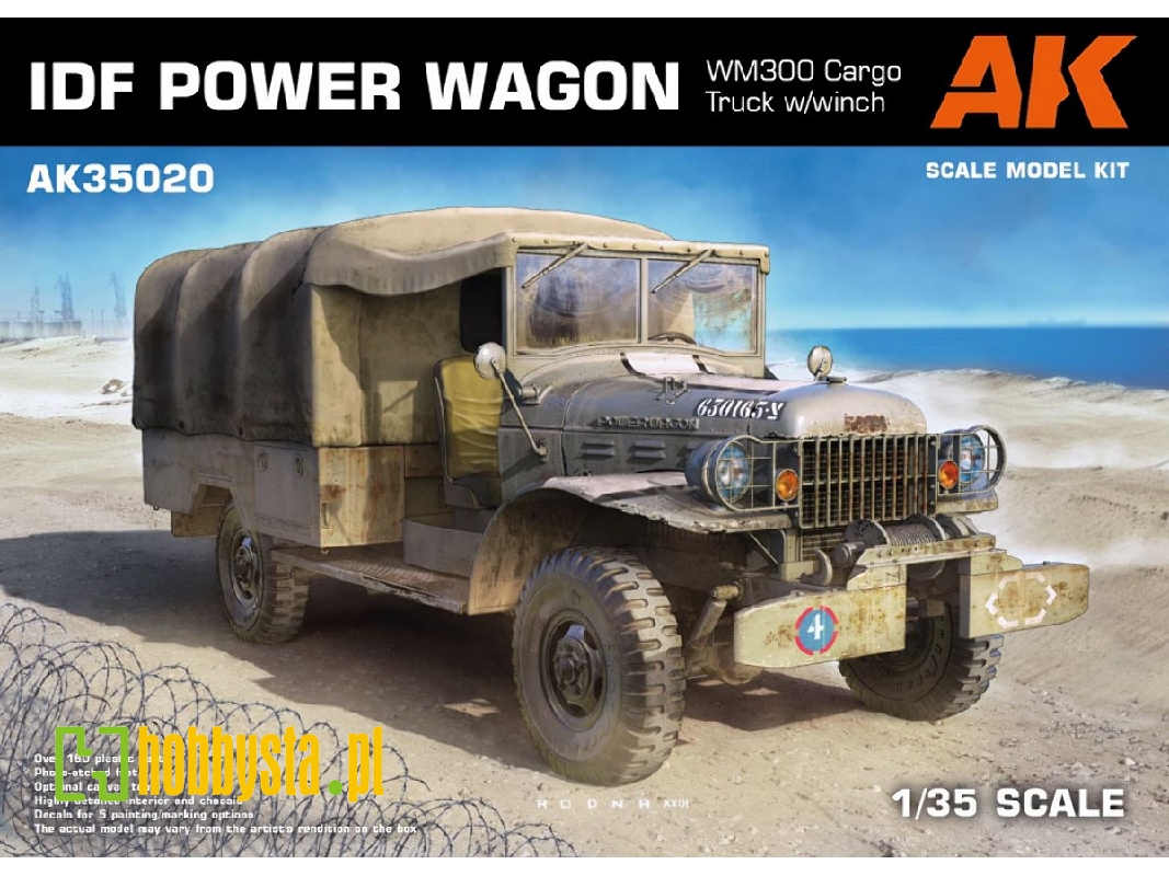 Idf Power Wagon - Wm300 Cargo Truck With Winch - image 1 Idf Power Wagon - Wm300 Cargo Truck With Winch - image 1