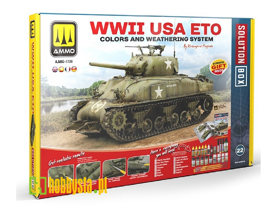 Solution Box 20 - Wwii Usa Eto - Colors And Weathering System - image 1