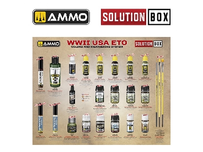 Solution Box 20 - Wwii Usa Eto - Colors And Weathering System - image 7