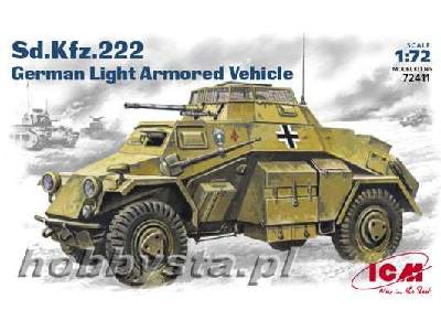 Sd.Kfz 222 German Light Armored Vehicle - image 1