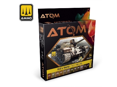 20703 Atom Rust And Tracks Set - image 1