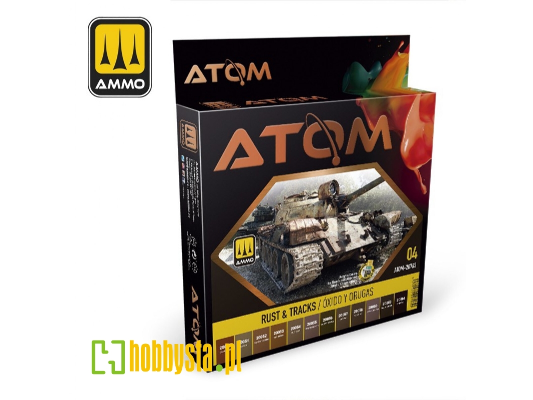 20703 Atom Rust And Tracks Set - image 1