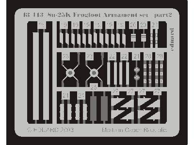 Su-25K Frogfoot armament 1/48 - Kovozavody Prostejov - image 3