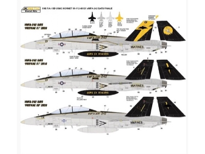 F/A-18 D Hornet - Usmc Vfma-225 W/Mf - image 2