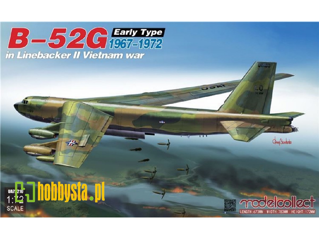 B-52g Early Type In Linebacker Ii Vietnam War 1967-1972 - image 1