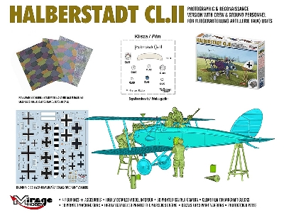 Halberstadt Cl.Ii Wersja Zwiadowcza Fa(A) Wraz Z Zaĺogä I Mechanikami - image 2
