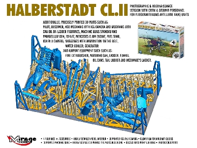 Halberstadt Cl.Ii Wersja Zwiadowcza Fa(A) Wraz Z Zaĺogä I Mechanikami - image 5