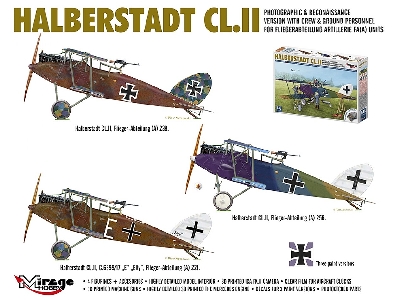 Halberstadt Cl.Ii Wersja Zwiadowcza Fa(A) Wraz Z Zaĺogä I Mechanikami - image 6