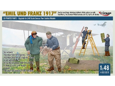 Wwi German Fa(A) Units Crew 'emil Und Franz 1917' With Equipment - image 1