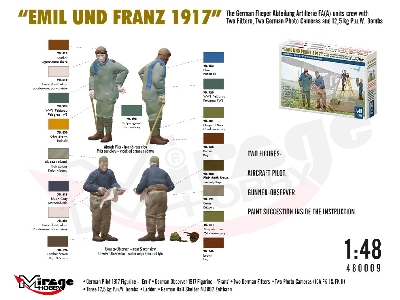 Wwi German Fa(A) Units Crew 'emil Und Franz 1917' With Equipment - image 5
