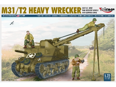 M31/T2 Heavy Wrecker, Ww2 U.S. Army Tank Recovery Vehicle With Garwood Crane - image 1