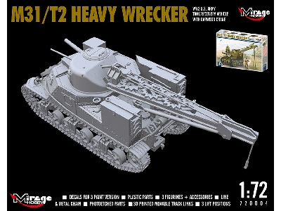 M31/T2 Heavy Wrecker, Ww2 U.S. Army Tank Recovery Vehicle With Garwood Crane - image 5