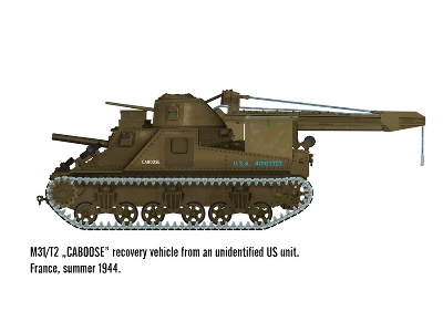 M31/T2 Heavy Wrecker, Ww2 U.S. Army Tank Recovery Vehicle With Garwood Crane - image 7