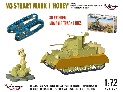 M3 Stuart Mk.I 'honey' Light Tank - image 4