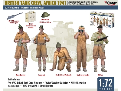 British Tank Crew, Africa 1941 - image 1
