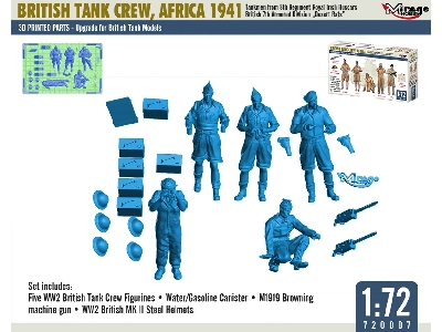 British Tank Crew, Africa 1941 - image 2
