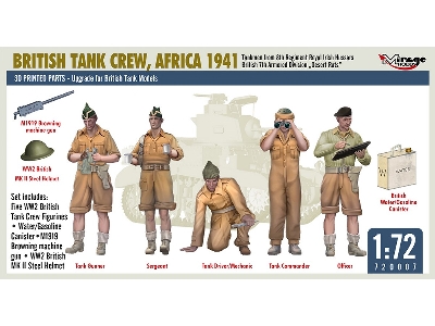 British Tank Crew, Africa 1941 - image 3
