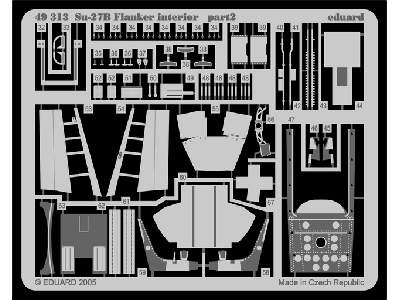 Su-27 Flanker B interior 1/48 - Academy Minicraft - image 3