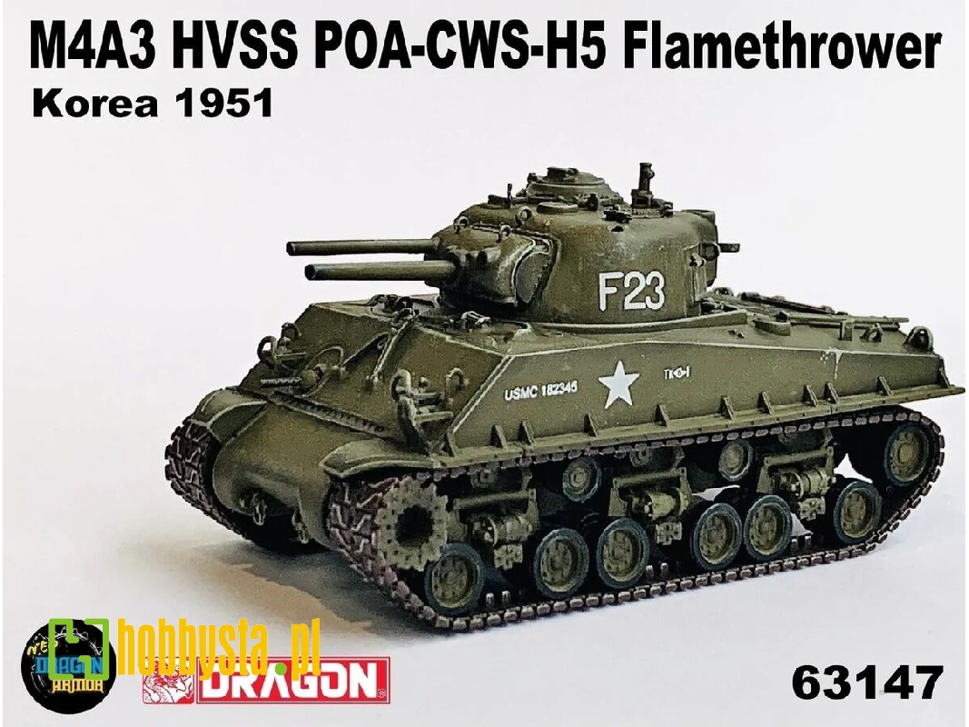 M4a3 Hvss Poa-cws-h5 Flamethrower Korea 1951 - image 1