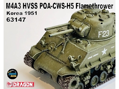 M4a3 Hvss Poa-cws-h5 Flamethrower Korea 1951 - image 2