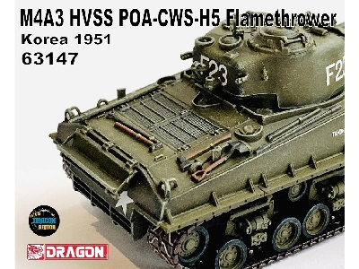 M4a3 Hvss Poa-cws-h5 Flamethrower Korea 1951 - image 4