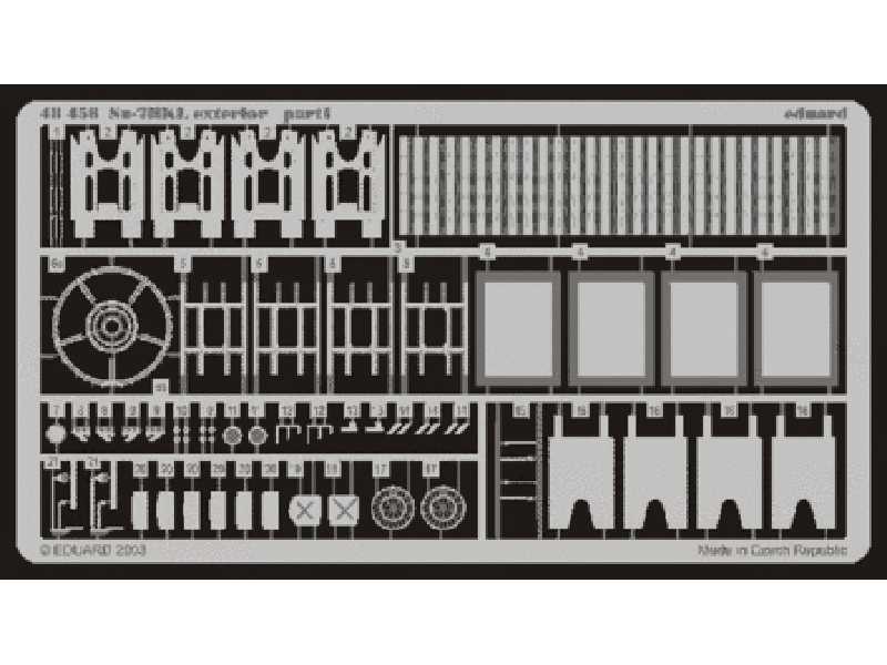 Su-7BKL exterior 1/48 - Kovozavody Prostejov - image 1