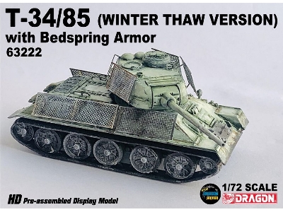 T-34/85 With Bedspring Armor (Winter Thaw Version) - image 1