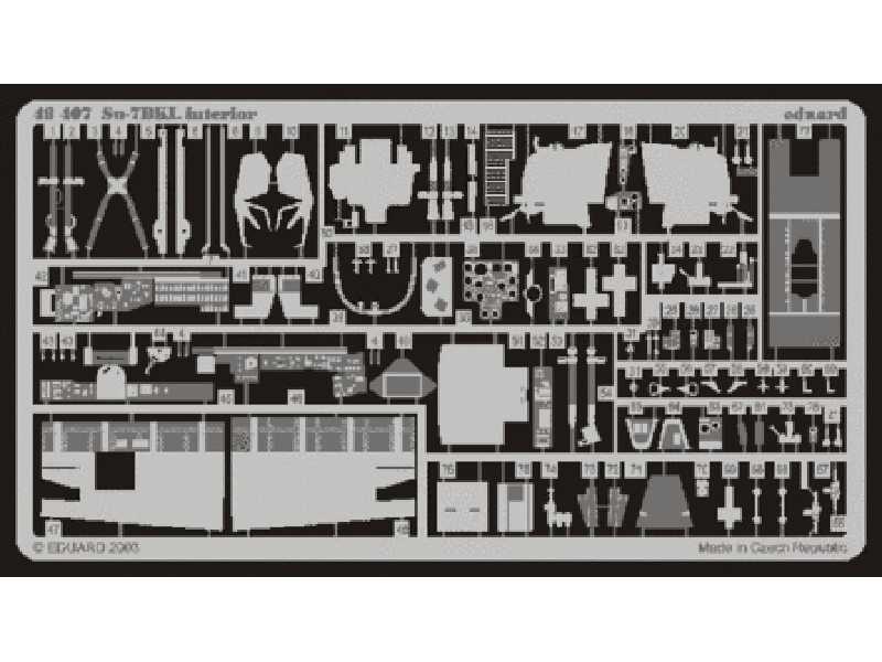 Su-7BKL interior 1/48 - Kovozavody Prostejov - image 1