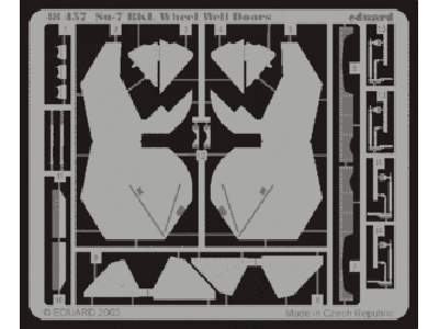 Su-7BKL wheel well doors 1/48 - Kovozavody Prostejov - image 1