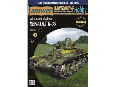 Lekki Czołg Piechoty Renault R-35 - image 1